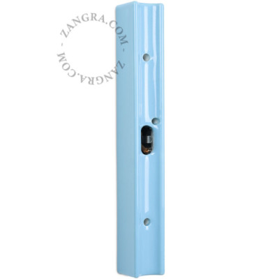 Blue porcelain S14d socket 30 cm Zangra