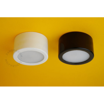Porcelanowy reflektor Alan biały Zangra