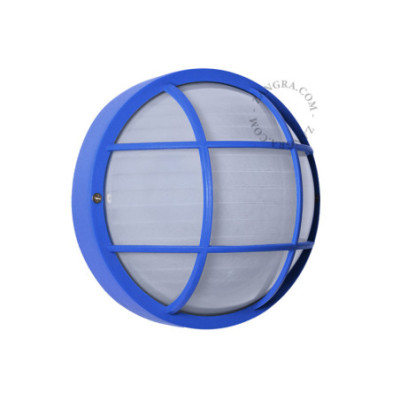 Zangra Donna Blue Wall Light IP44
