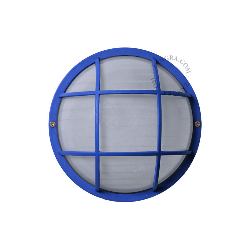 Zangra Donna Blue Wall Light IP44