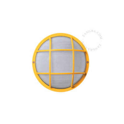 Zangra Donna Yellow Wall Light IP44