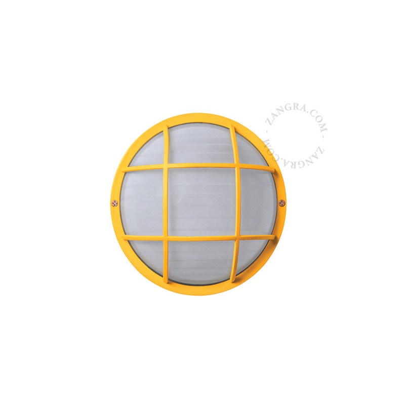 Zangra Donna Yellow Wall Light IP44