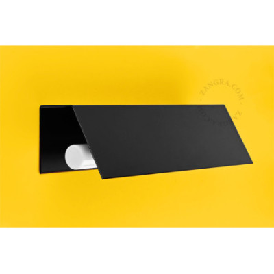 Zangra Bram Black Wall Light