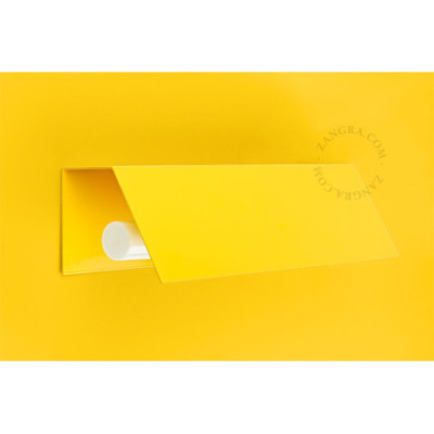 Zangra Bram Yellow Wall Light