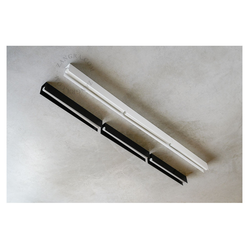 Zangra Brad Black 50 cm Linear Light