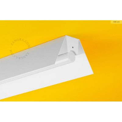 Lampa liniowa Bridget biała 100 cm długości Zangra