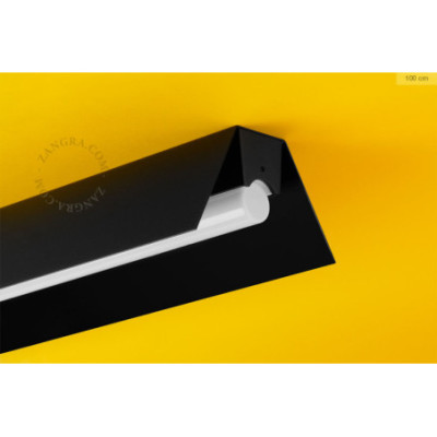 Lampa liniowa Bridget czarna 100 cm długości Zangra