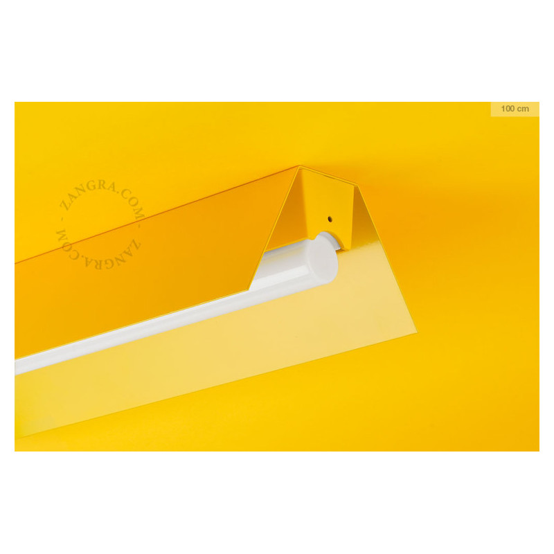 Lampa liniowa Bridget żółta 100 cm długości Zangra