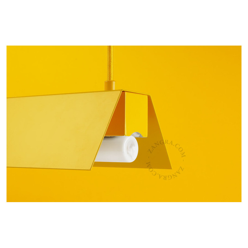 Zangra Brenda Yellow Linear Pendant Light