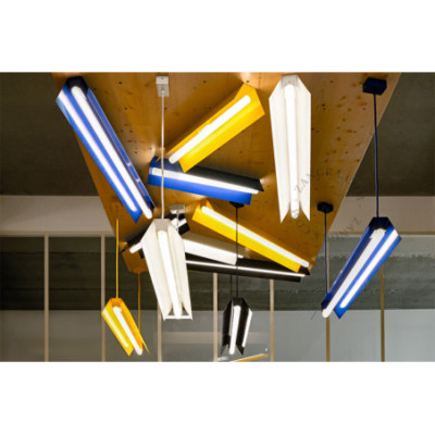 Zangra Brenda Yellow Linear Pendant Light