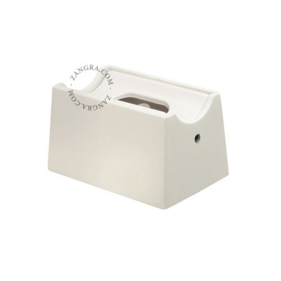 Lampa ścienna z przezroczystą żarówką LED STICK 50cm biała Zangra