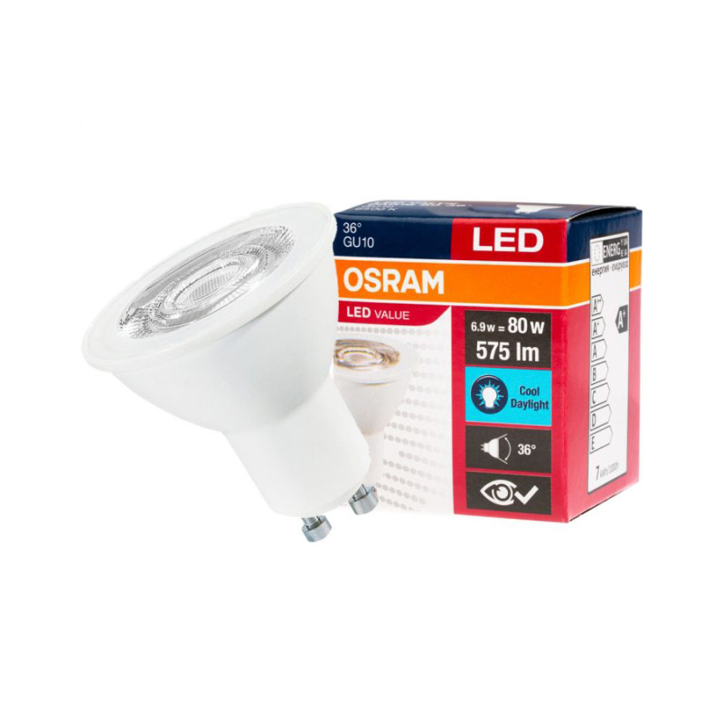 Żarówka LED GU10 6,9W 6500K 575lm OSRAM