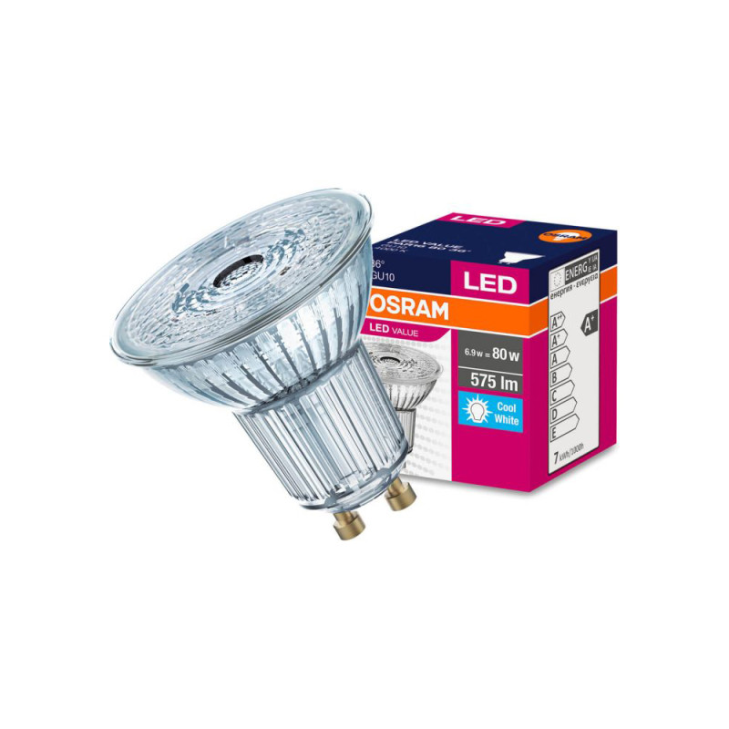 LED bulb GU10 6.9W 4000K 575lm OSRAM