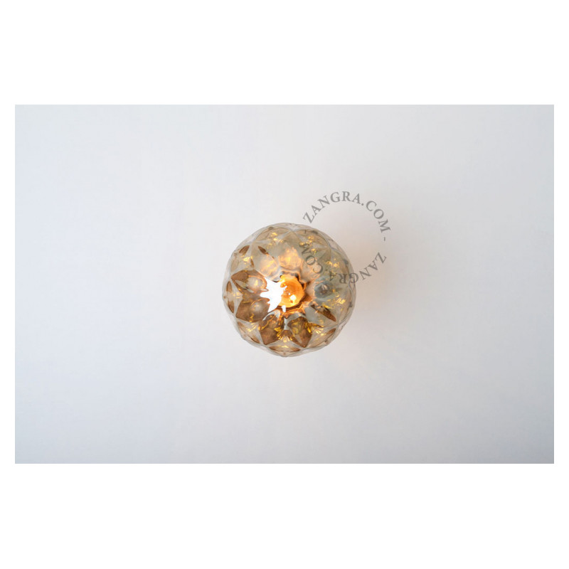Decorative LED bulb with a smoked shade G95 E27 4W 2700K 350lm Zangra