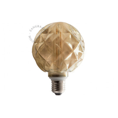 Decorative LED bulb with a smoked shade G95 E27 4W 2700K 350lm Zangra