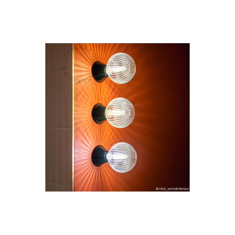 Dekoracyjna żarówka LED z przezroczystym kloszem G125 E27 4W 2700K 350lm Zangra