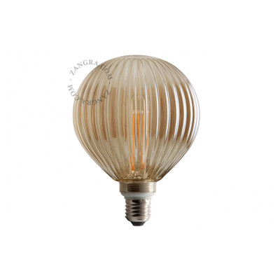 Dekoracyjna żarówka LED z dymionym kloszem G125 E27 4W 2200K 350lm Zangra