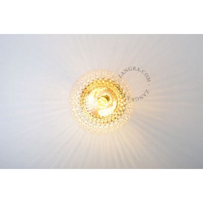 Decorative LED bulb with transparent shade G130 E27 4W 2700K 350lm Zangra