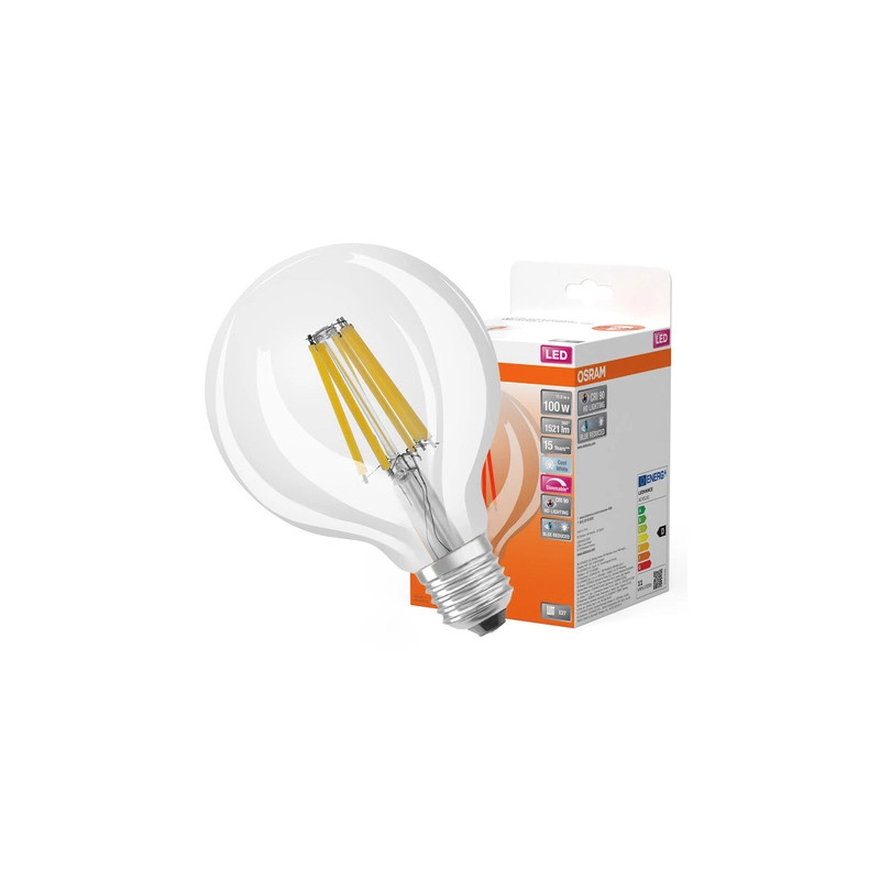 Żarówka LED Superstar Plus Classic G95 E27 11W 4000K 1521lm ściemnialna OSRAM