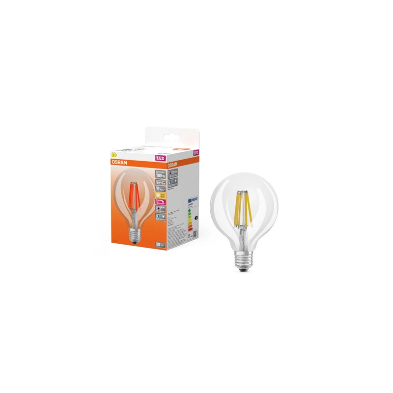 Żarówka LED Superstar Plus Classic G95 E27 11W 2700K 1521lm ściemnialna OSRAM