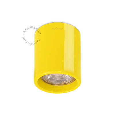 Aglae.y yellow porcelain spotlight by Zangra