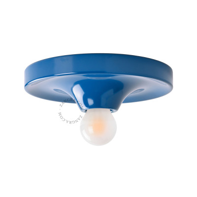 Aluminum ceiling, wall lamp eli.bl blue Zangra
