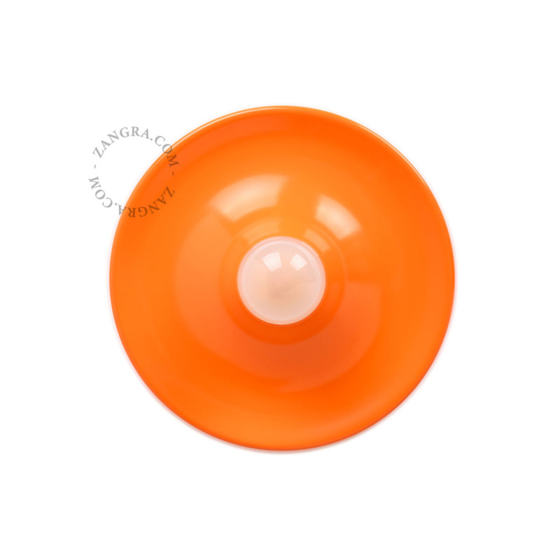 Aluminum ceiling, wall lamp eli.o orange Zangra