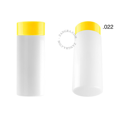 Porcelanowa lampa sufitowa david.c.y z mlecznym szklanym 022 żółta Zangra