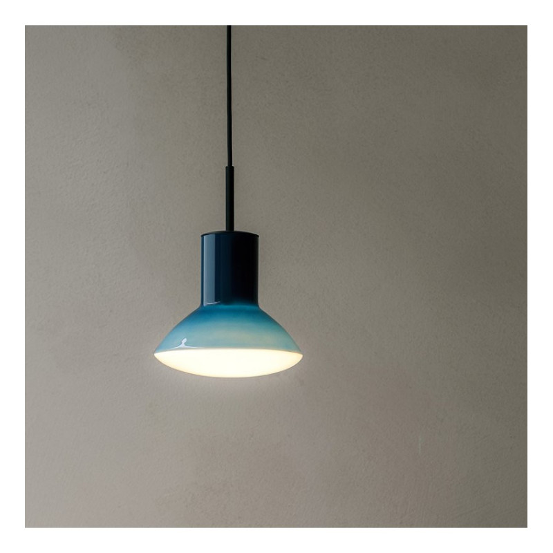 Grupa Onda Blue Glass Pendant Light