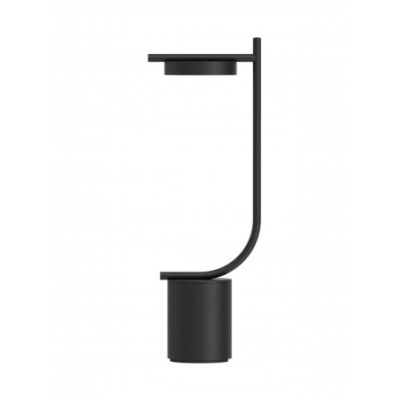 Czarna lampa przenośna Igram "J" lampa stołowa IP44 Grupa Products
