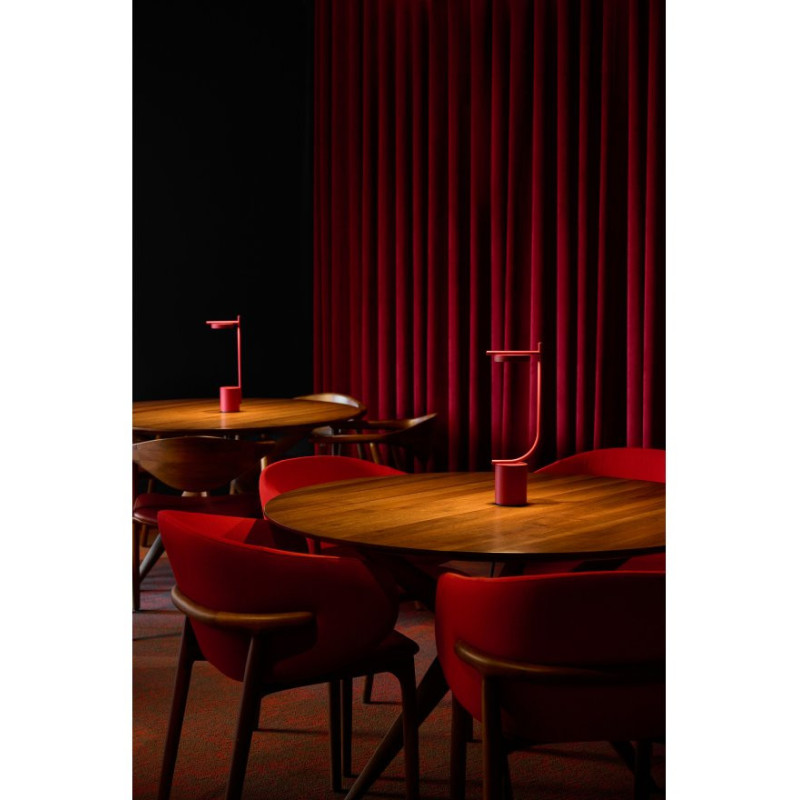 Grupa Igram J Red Portable Table Lamp IP44