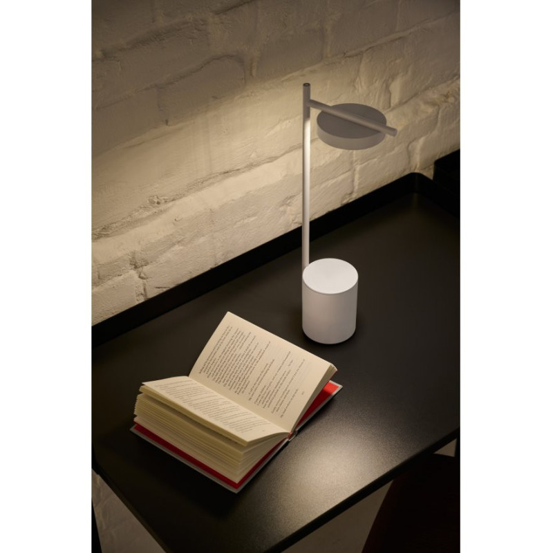 Biała lampa przenośna Igram "I" lampa stołowa IP44 Grupa Products