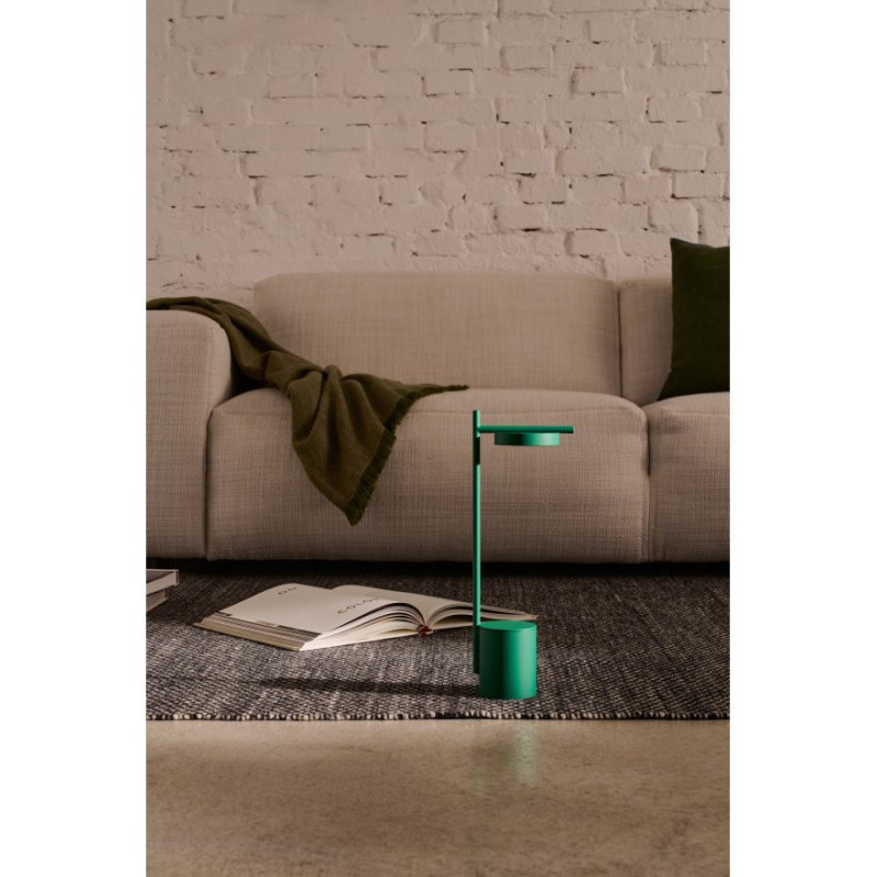 Zielona lampa przenośna Igram "I" lampa stołowa IP44 Grupa Products