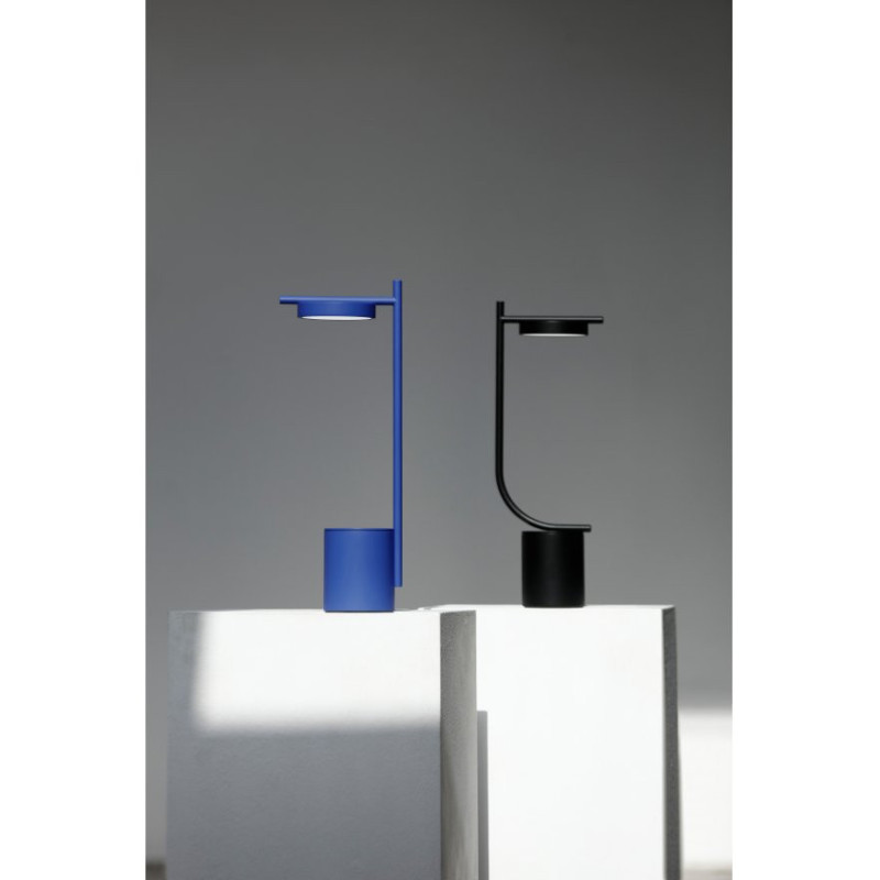 Niebieska lampa przenośna Igram "I" lampa stołowa IP44 Grupa Products