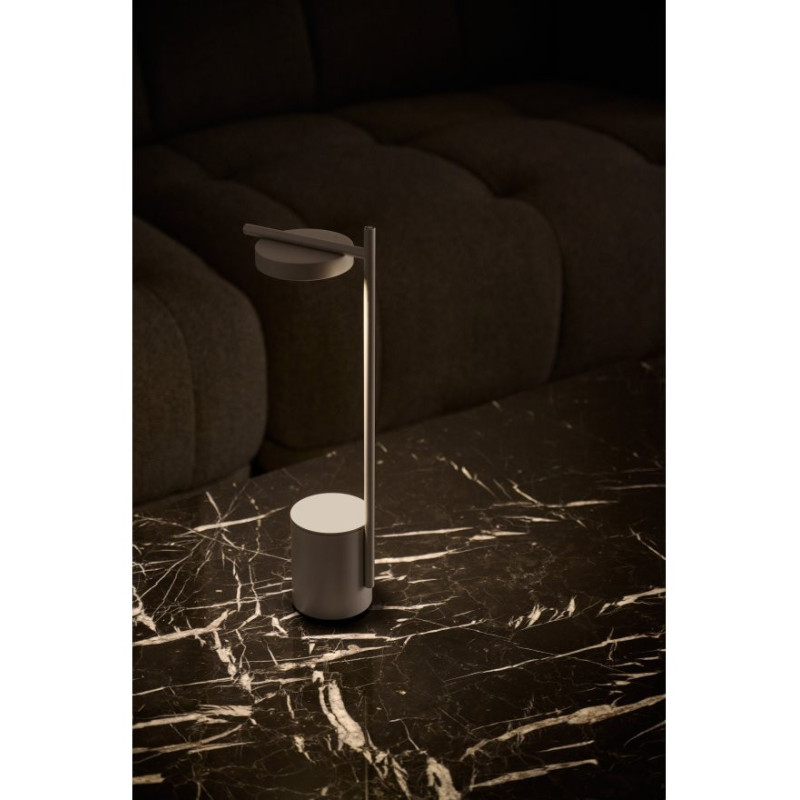 Szara lampa przenośna Igram "I" lampa stołowa IP44 Grupa Products
