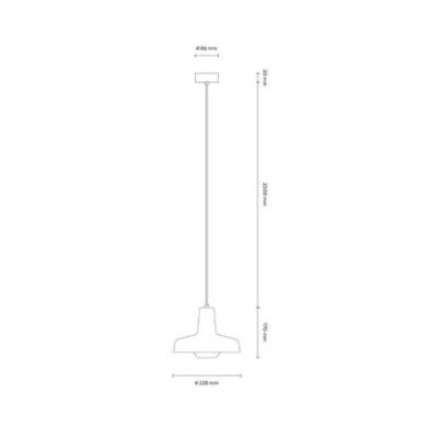 Grupa Arigato Red Pendant Light