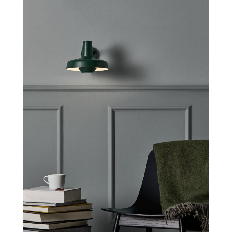 Grupa Arigato Wall Extra Short Green Wall Light with Removable Cable