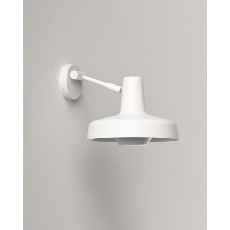 Biały kinkiet Arigato Wall Extra Short z odłączanym przewodem Grupa Products