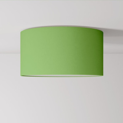FPN Medium Cinette Pistachio Green Fabric Ceiling Light