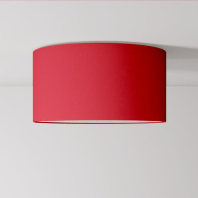 Plafon Medium Teletta czerwony FPN
