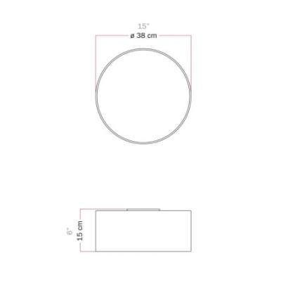 Plafon Small Raphia FPN