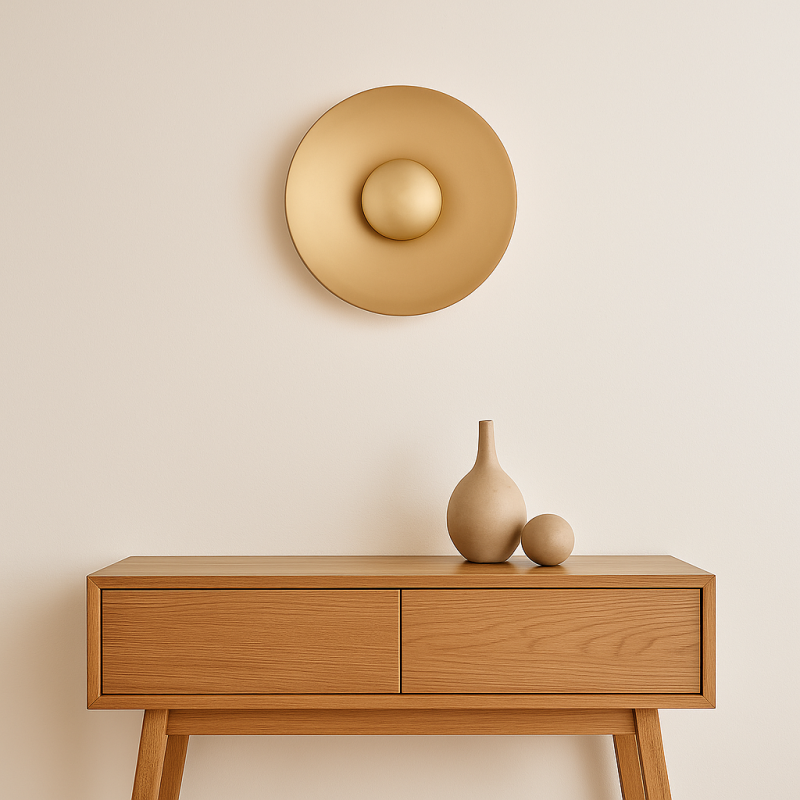 Argon BOLTON Gold Integrated LED Wall Light