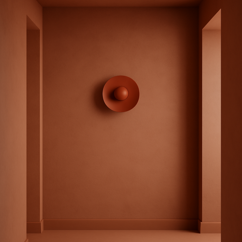 Argon BOLTON Terracotta Integrated LED Wall Light