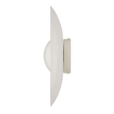 Argon BOLTON Cream White Steel Wall Light