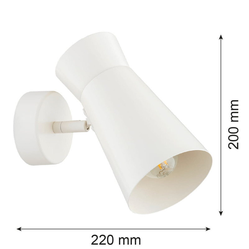 LORD Cream White Steel Spotlight