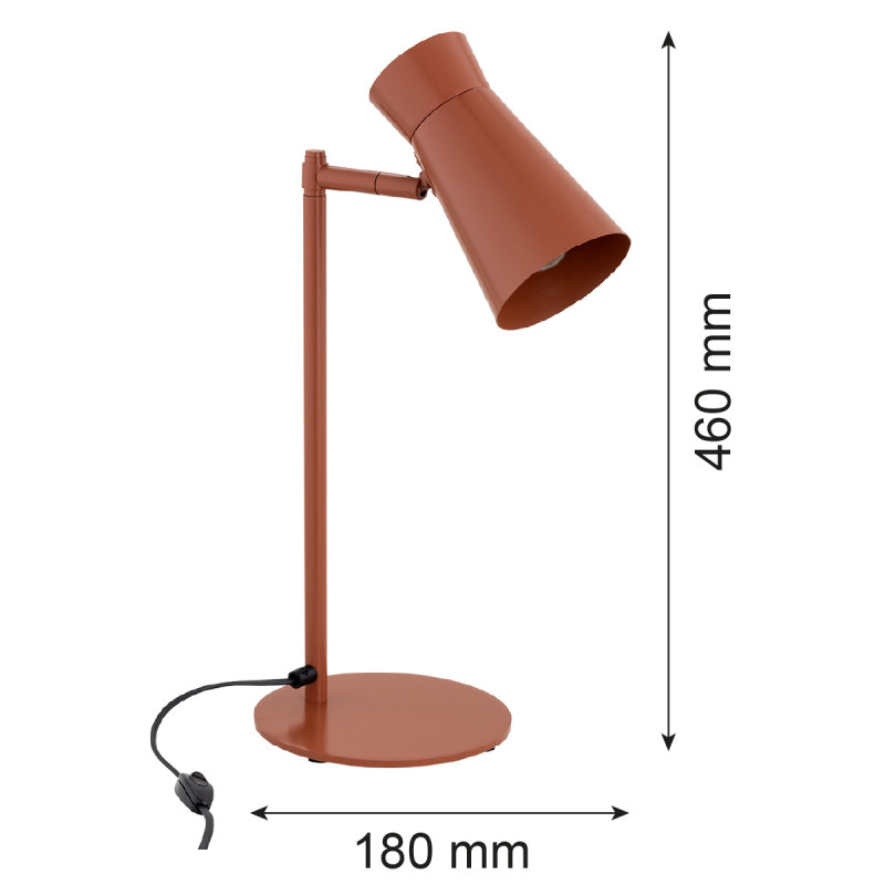 Argon LORD Terracotta Table Lamp