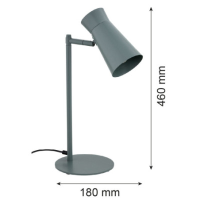 Argon LORD Dark Sage Table Lamp