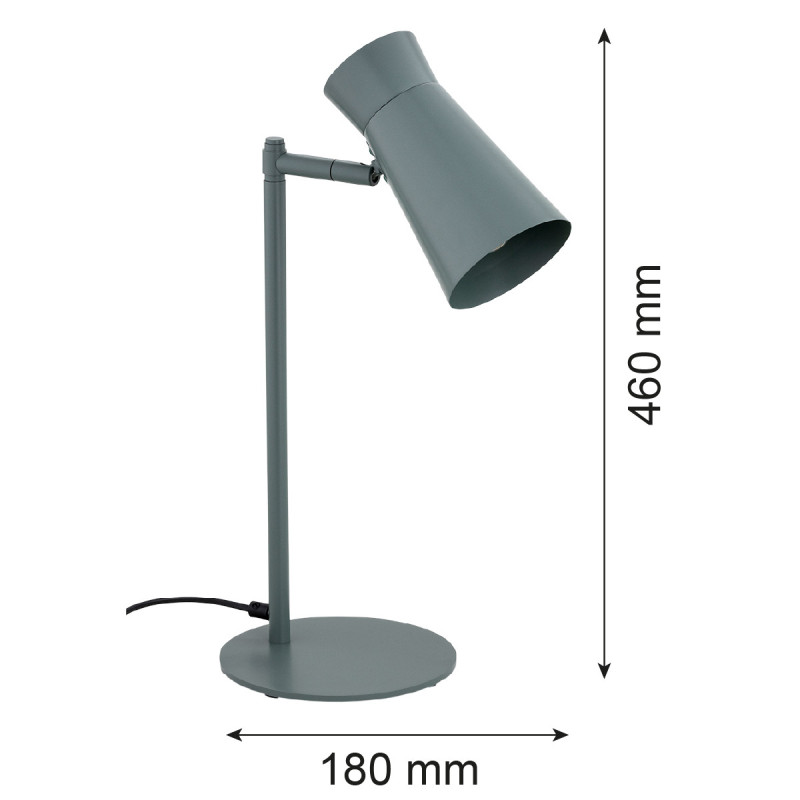 Argon LORD Dark Sage Table Lamp