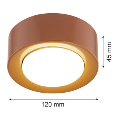 Argon ELORA Terracotta Ceiling Light
