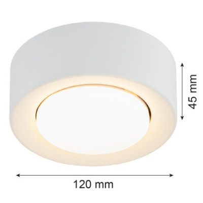 Argon ELORA Cream White Ceiling Light